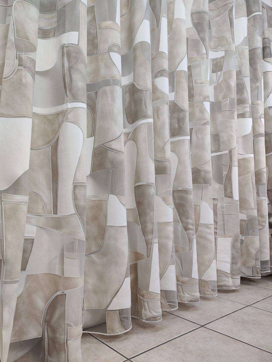 tenda a metro in devorè altezza 3 metri tortora 14 Tenda a Metro in Devorè Altezza 3 Metri Tortora - immagine 14