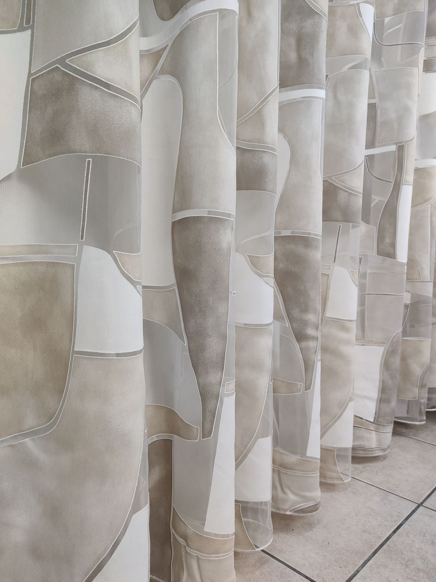 tenda a metro in devorè altezza 3 metri tortora 15 Tenda a Metro in Devorè Altezza 3 Metri Tortora - immagine 15