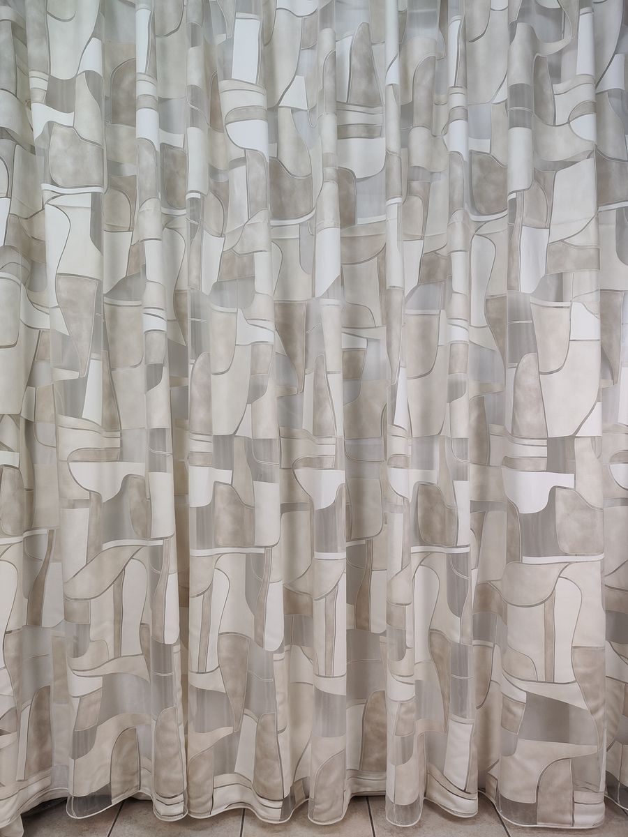 tenda a metro in devorè altezza 3 metri beige 18 Tenda a Metro in Devorè Altezza 3 Metri Beige - immagine 18