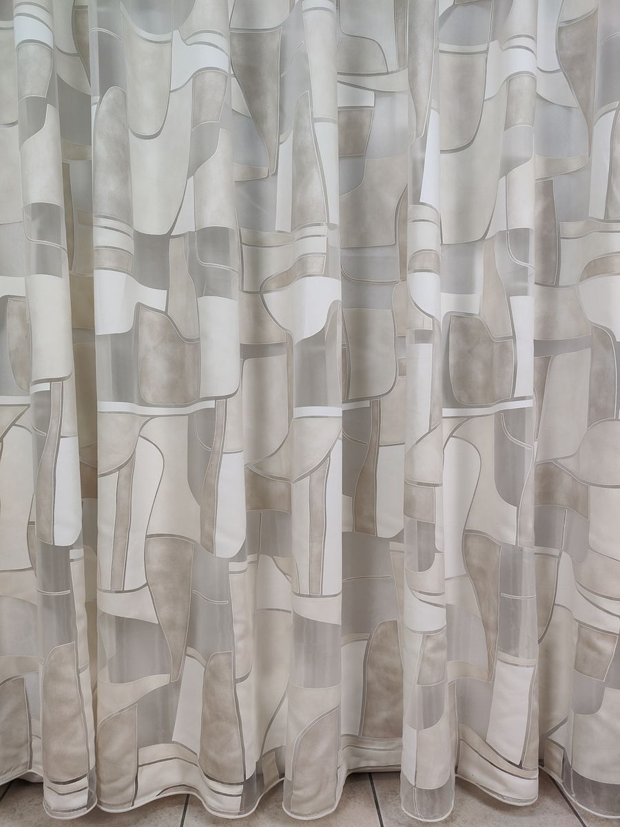 tenda a metro in devorè altezza 3 metri beige 17 Tenda a Metro in Devorè Altezza 3 Metri Beige - immagine 17