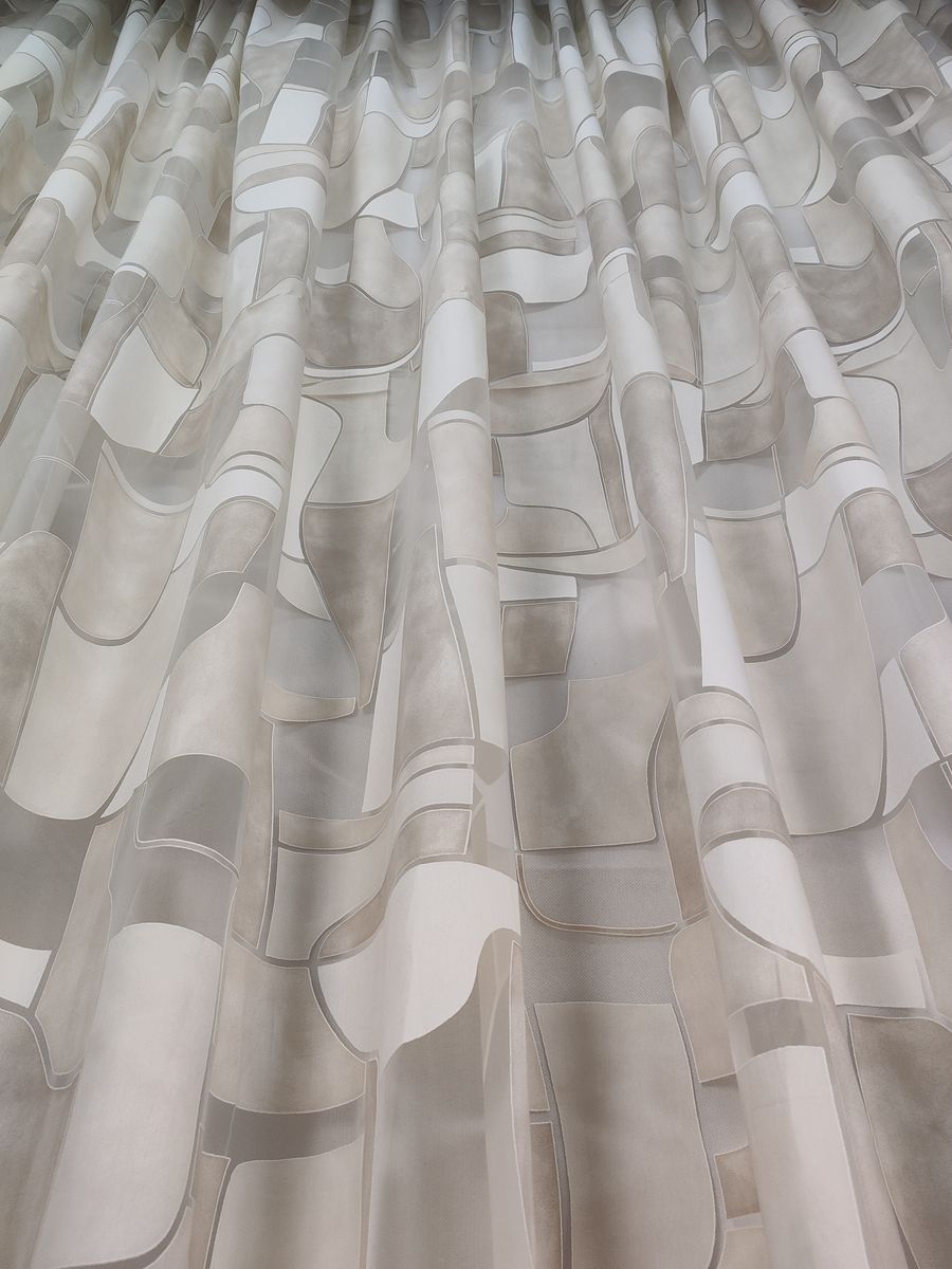 tenda a metro in devorè altezza 3 metri beige 16 Tenda a Metro in Devorè Altezza 3 Metri Beige - immagine 16