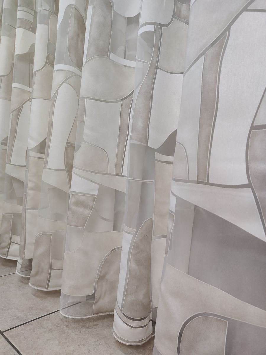 tenda a metro in devorè altezza 3 metri beige 9 Tenda a Metro in Devorè Altezza 3 Metri Beige - immagine 9