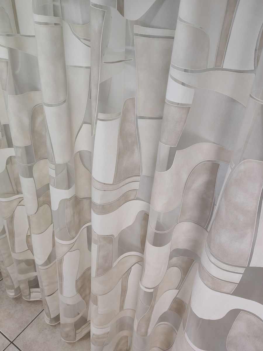 tenda a metro in devorè altezza 3 metri beige 7 Tenda a Metro in Devorè Altezza 3 Metri Beige - immagine 7