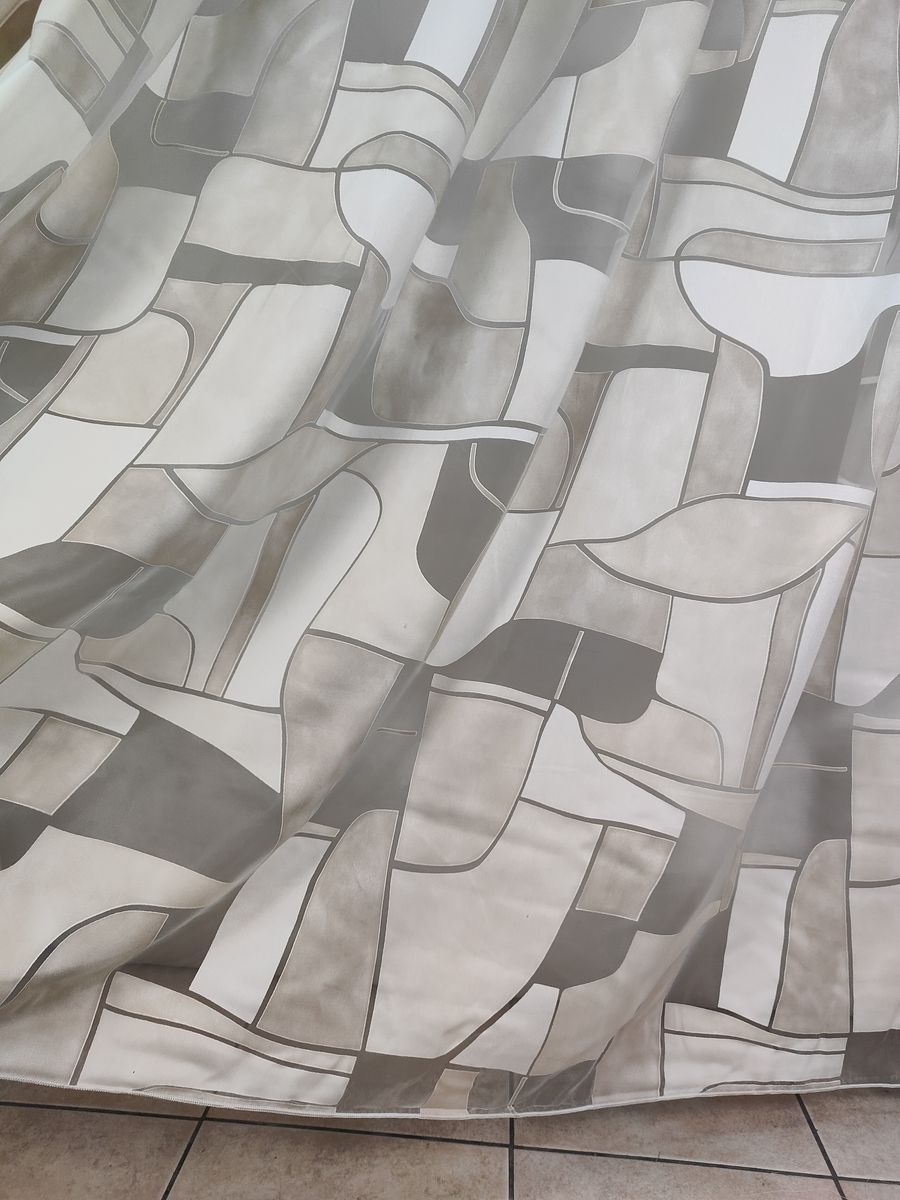 tenda a metro in devorè altezza 3 metri beige 1 Tenda a Metro in Devorè Altezza 3 Metri Beige