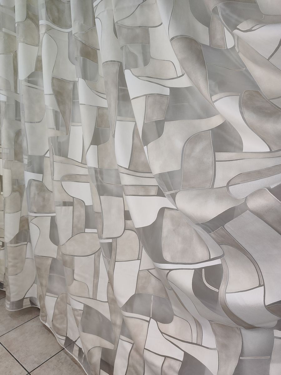 tenda a metro in devorè altezza 3 metri beige 3 Tenda a Metro in Devorè Altezza 3 Metri Beige - immagine 3