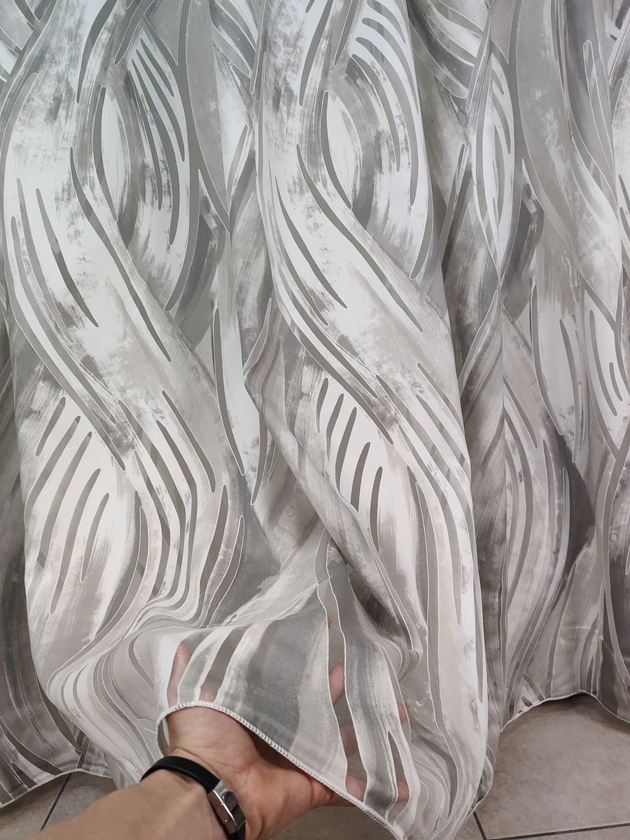 tenda a metro in devorè altezza 3 metri grigio 6 Tenda a Metro in Devorè Altezza 3 Metri Grigio - immagine 6