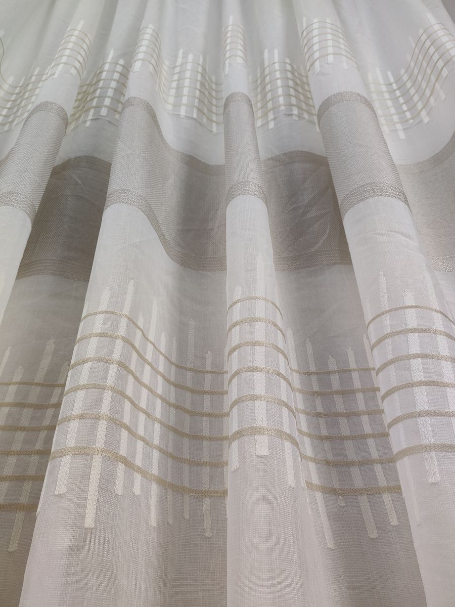 tenda a metro effetto lino tortora 15 Tenda a Metro effetto lino Tortora - immagine 15