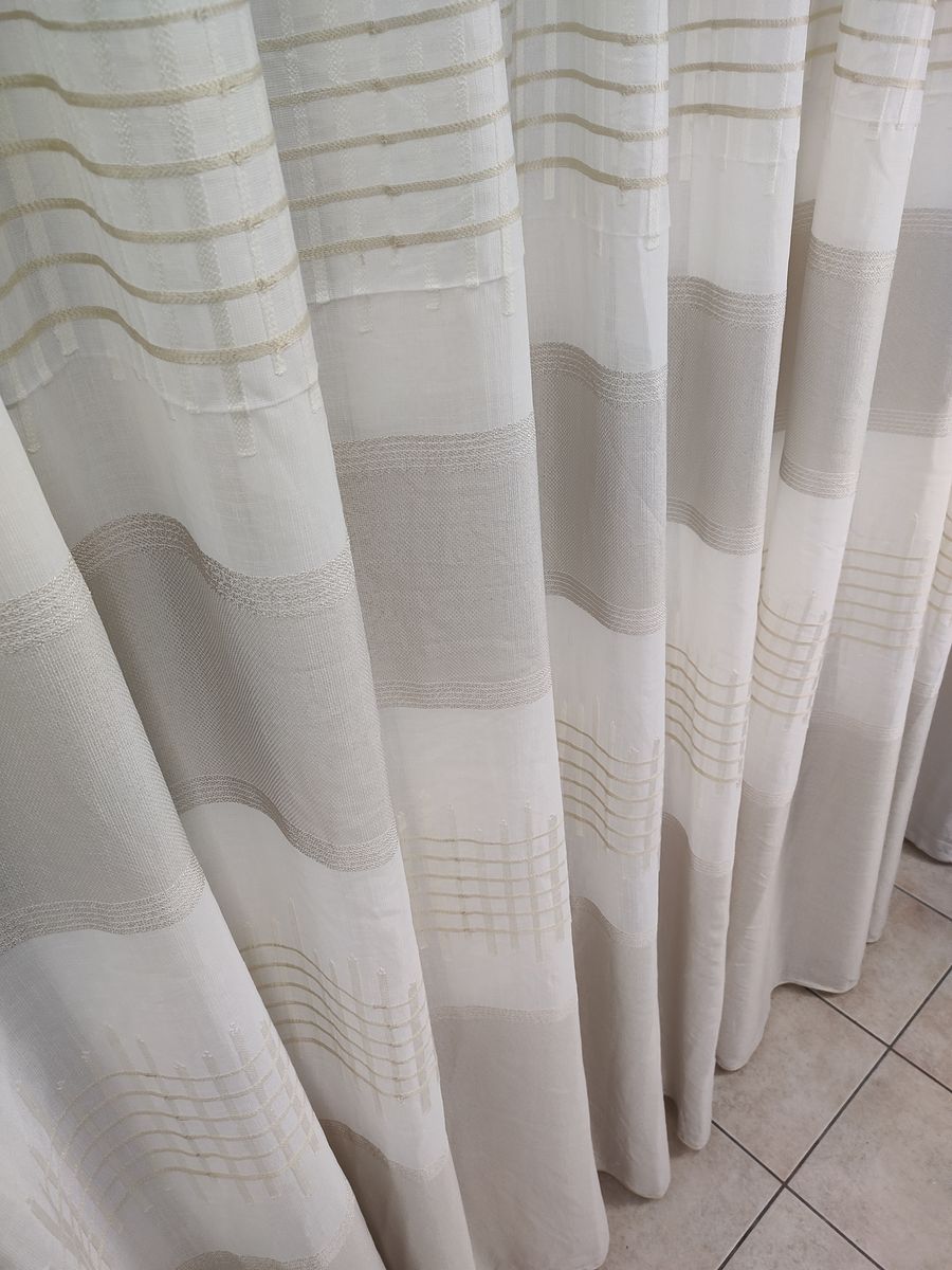 tenda a metro effetto lino tortora 11 Tenda a Metro effetto lino Tortora - immagine 11