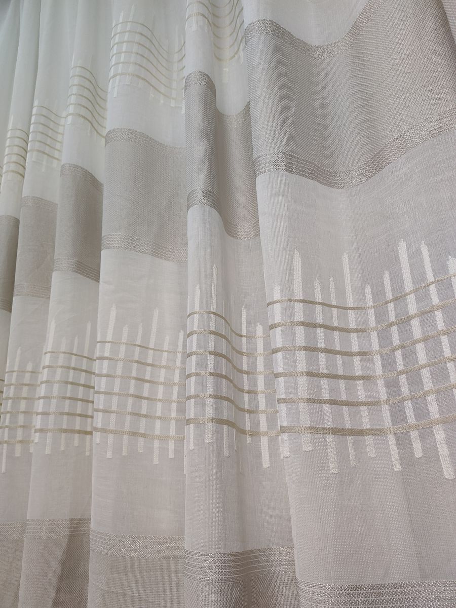 tenda a metro effetto lino tortora 7 Tenda a Metro effetto lino Tortora - immagine 7