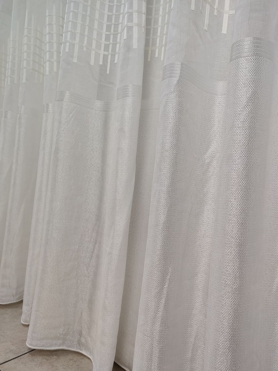 tenda a metro effetto lino naturale 7 Tenda a Metro effetto lino naturale - immagine 7