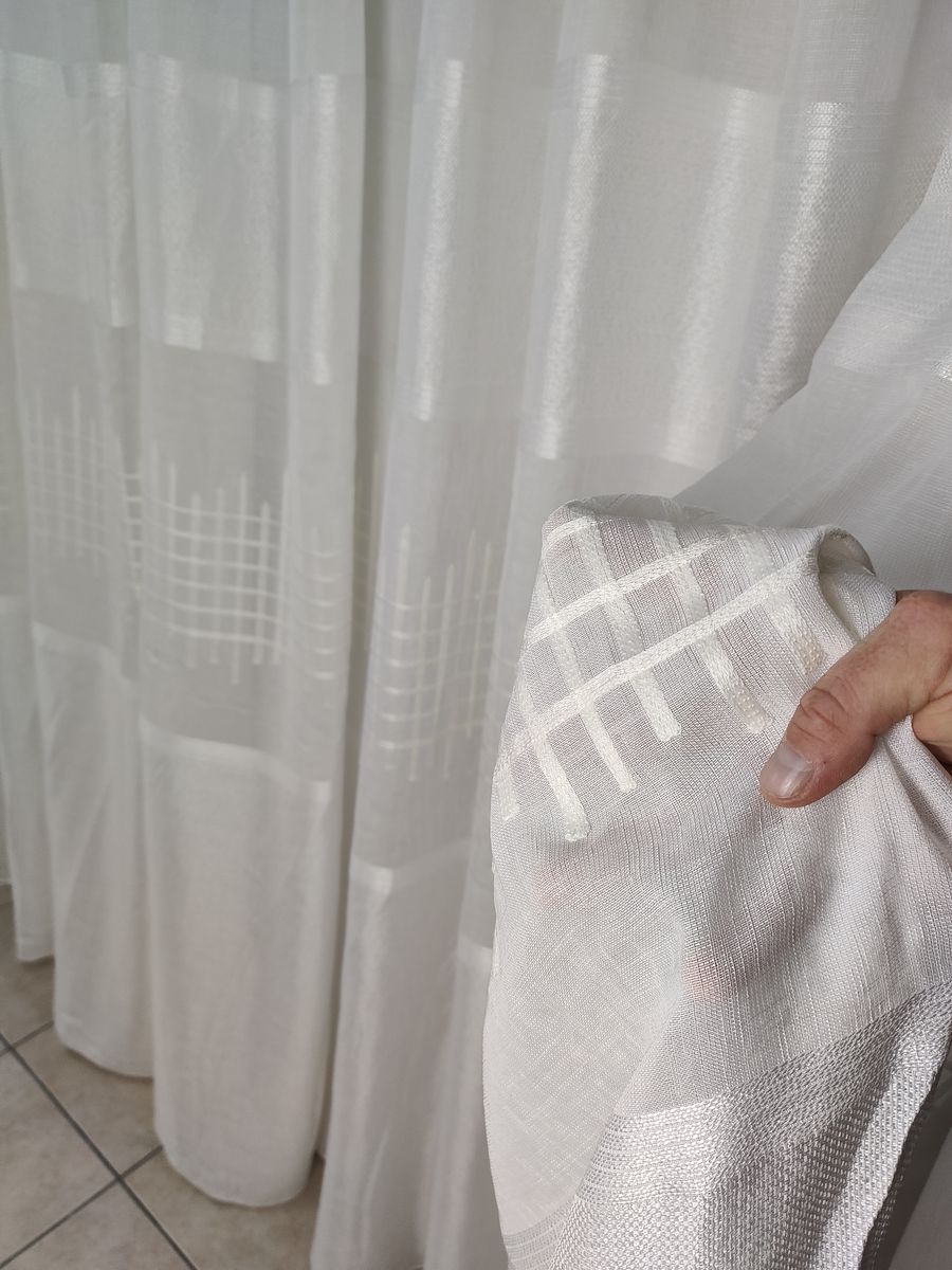 tenda a metro effetto lino naturale 2 Tenda a Metro effetto lino naturale - immagine 2