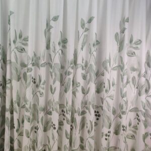 Tenda a Metro effetto lino Verde