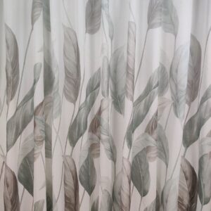 Tenda a Metro effetto lino Verde