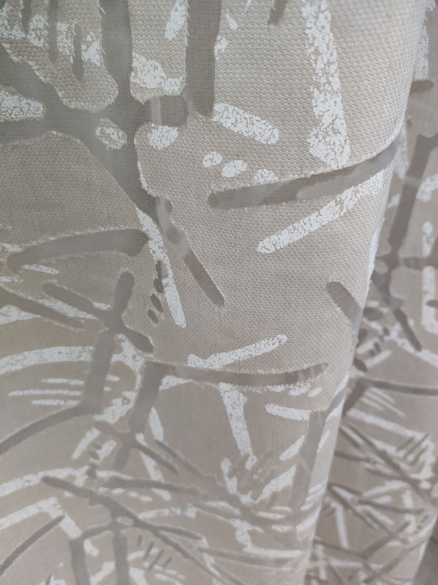 tenda a metro in devorè altezza 3 metri effetto lino beige 18 Tenda a Metro in Devorè Altezza 3 Metri Effetto lino Beige - immagine 18