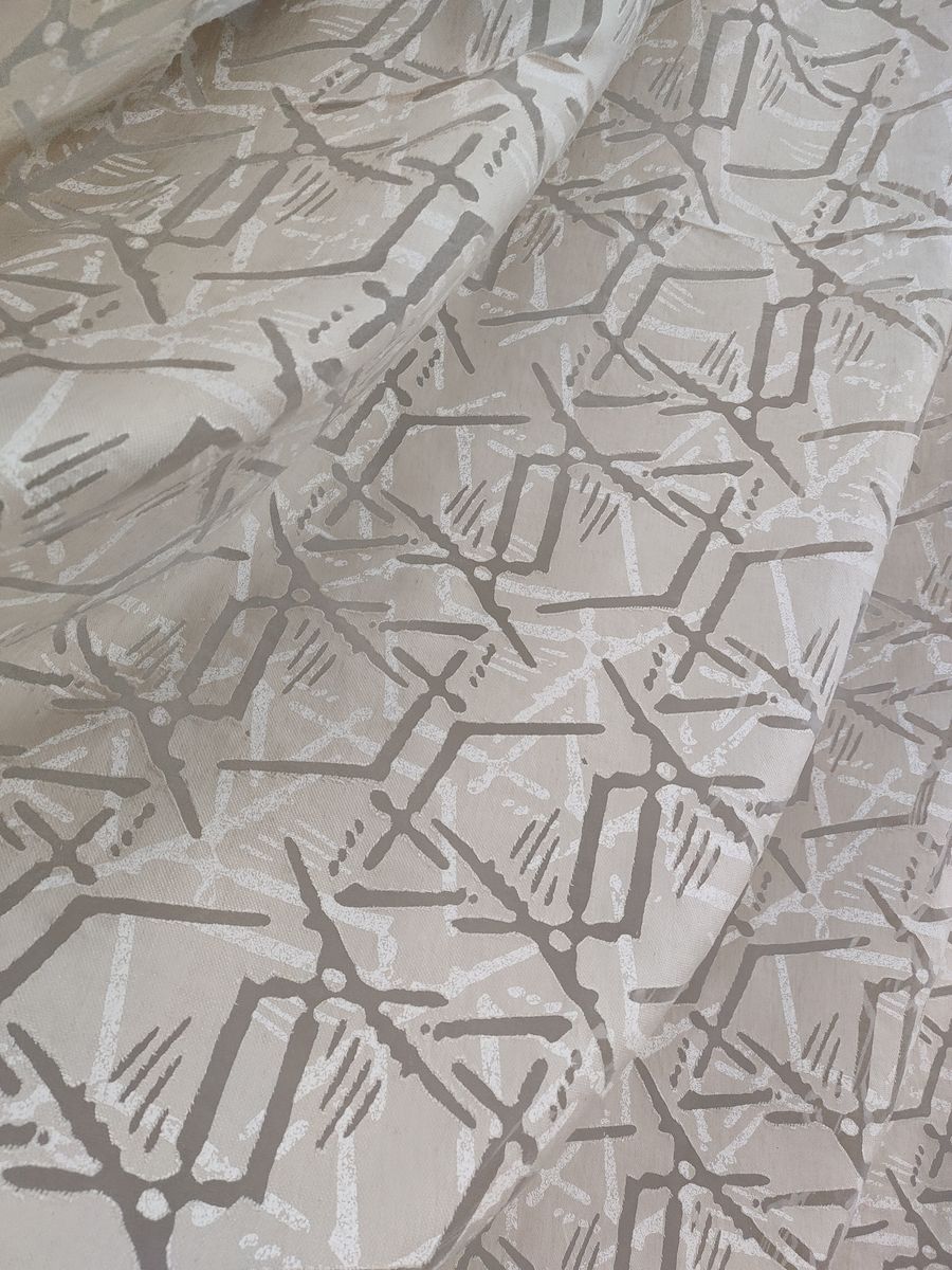 tenda a metro in devorè altezza 3 metri effetto lino beige 2 Tenda a Metro in Devorè Altezza 3 Metri Effetto lino Beige - immagine 2