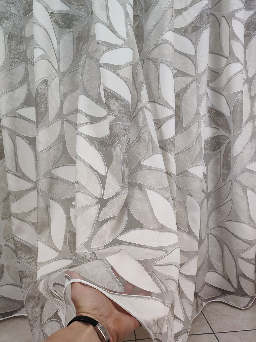 tenda a metro in devorè altezza 3 metri grigio 6 Tenda a Metro in Devorè Altezza 3 Metri Grigio - immagine 6