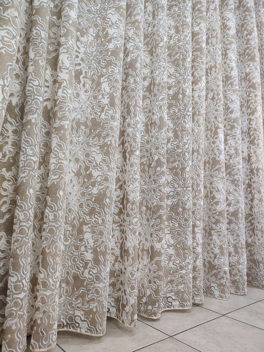 tenda a metro in devorè altezza 3 metri tortora 10 Tenda a Metro in Devorè Altezza 3 Metri Tortora - immagine 10