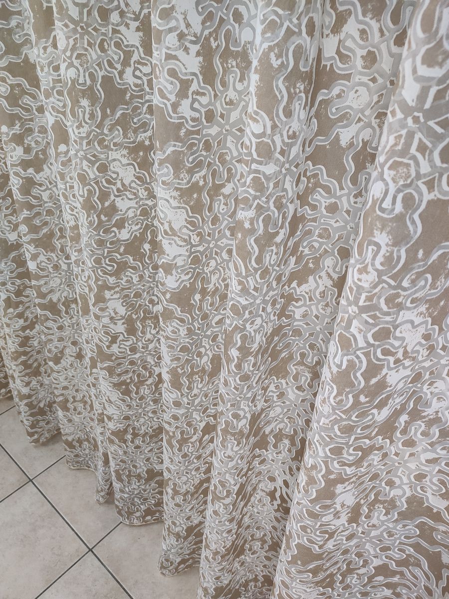 tenda a metro in devorè altezza 3 metri tortora 2 Tenda a Metro in Devorè Altezza 3 Metri Tortora - immagine 2