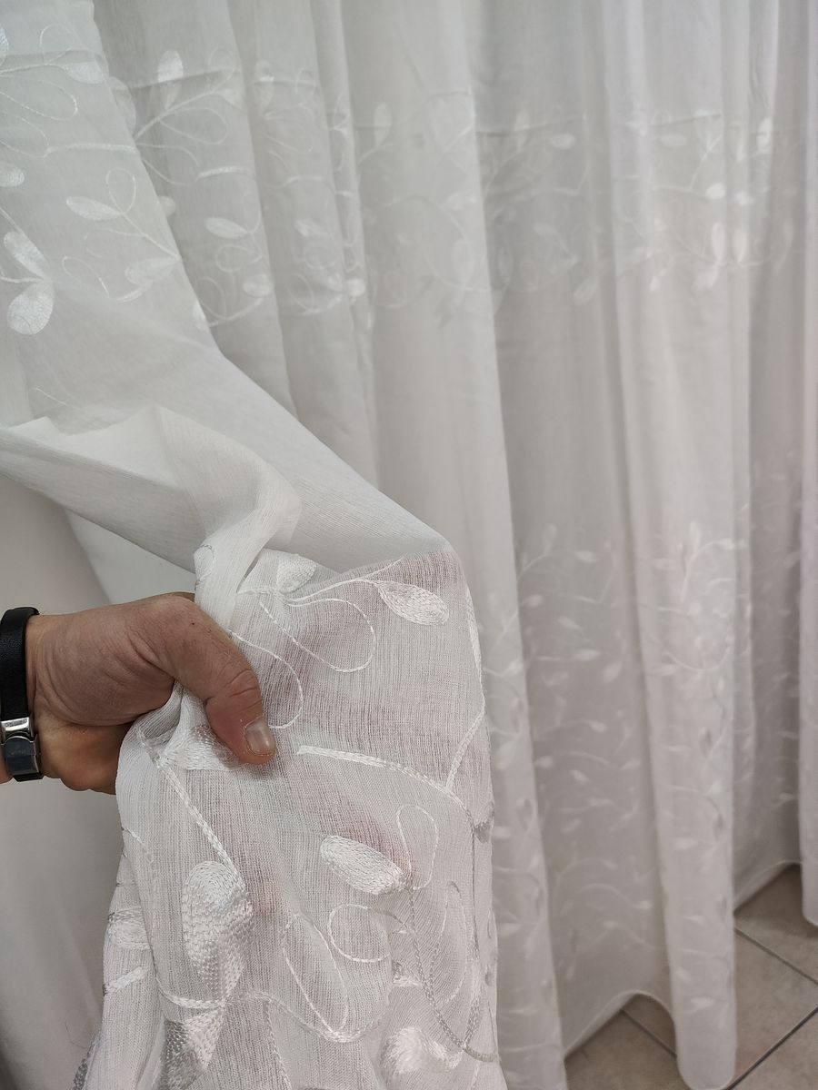 tenda a metro effetto lino naturale 4 Tenda a Metro effetto lino Naturale - immagine 4