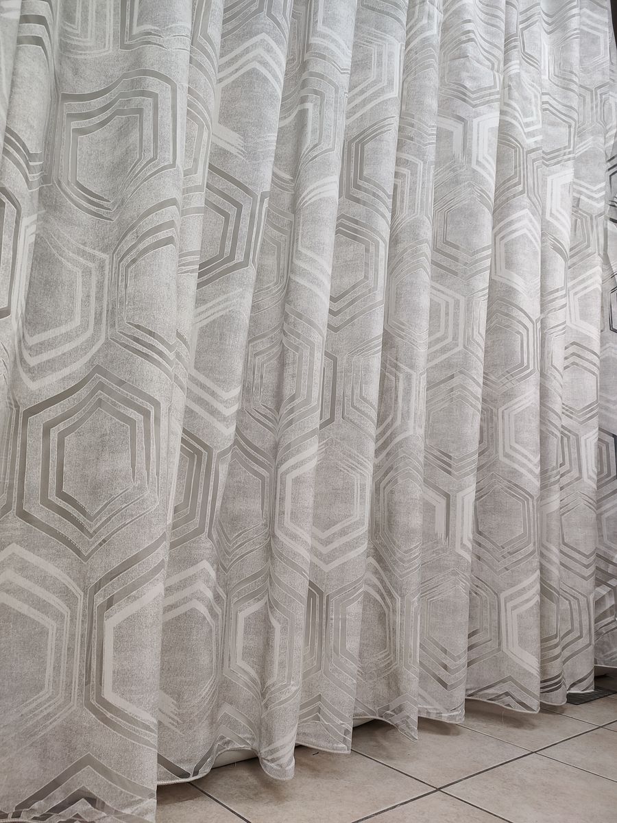 tenda a metro in devorè altezza 3 metri grigio 7 Tenda a Metro in Devorè Altezza 3 Metri Grigio - immagine 7