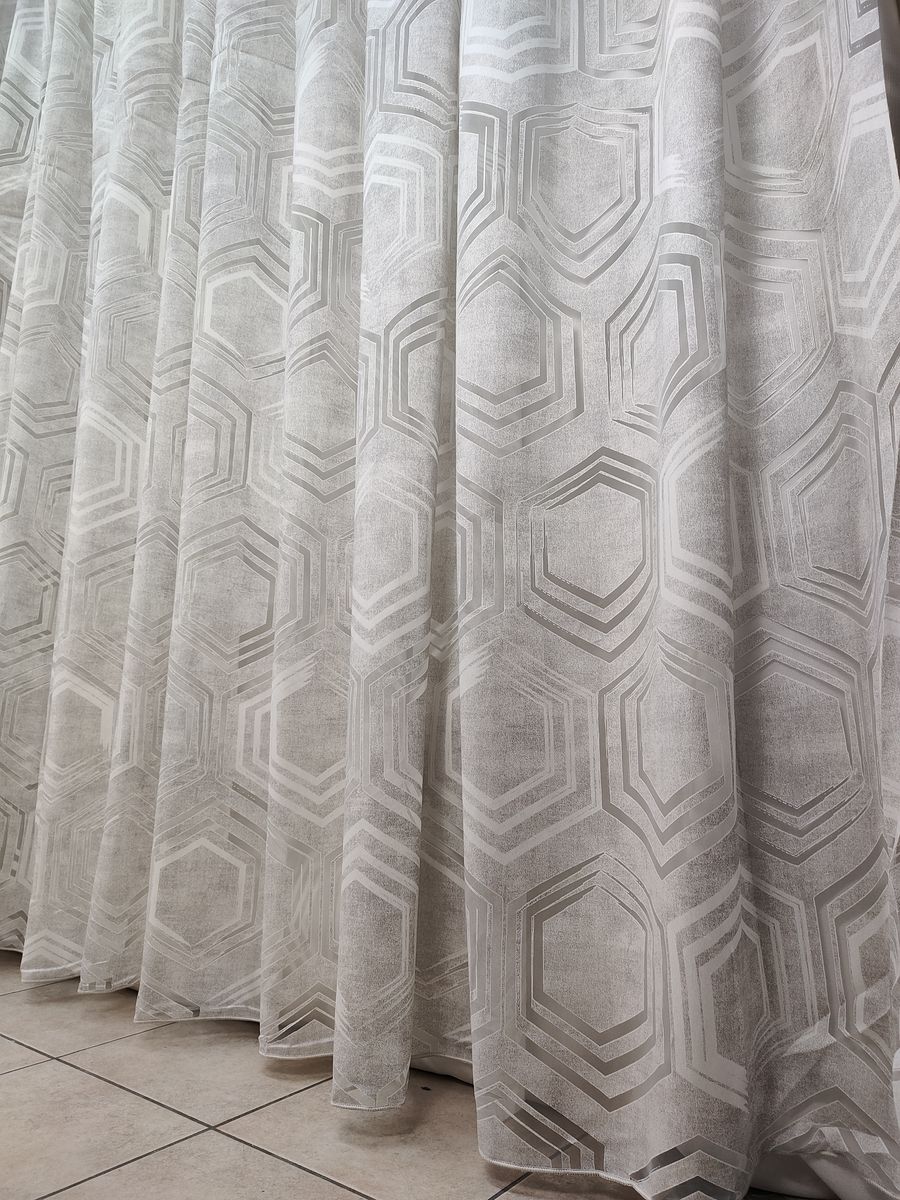 tenda a metro in devorè altezza 3 metri grigio 2 Tenda a Metro in Devorè Altezza 3 Metri Grigio - immagine 2