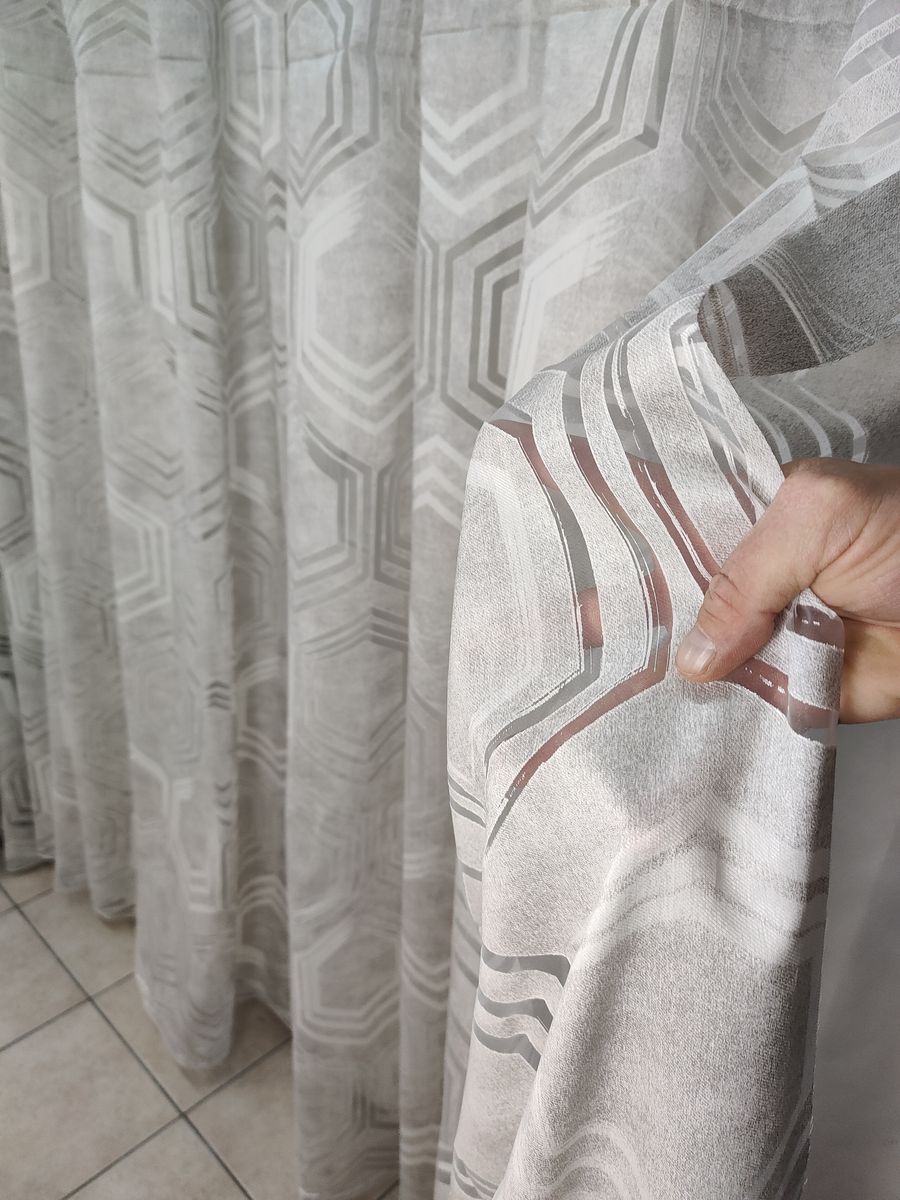 tenda a metro in devorè altezza 3 metri grigio 10 Tenda a Metro in Devorè Altezza 3 Metri Grigio - immagine 10