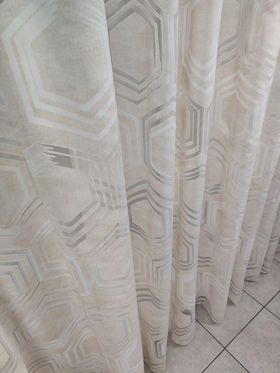 tenda a metro in devorè altezza 3 metri beige 17 Tenda a Metro in Devorè Altezza 3 Metri Beige - immagine 17