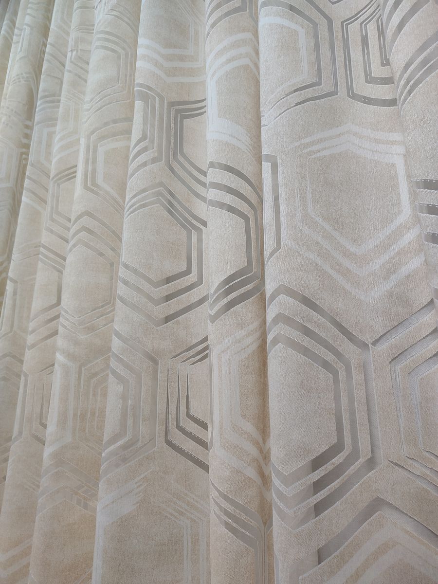 tenda a metro in devorè altezza 3 metri beige 8 Tenda a Metro in Devorè Altezza 3 Metri Beige - immagine 8