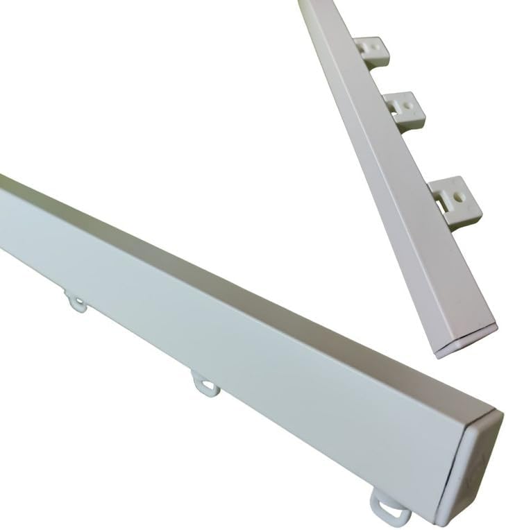 binario per tenda in alluminio sistema a onda a soffitto 8 Binario per Tenda in Alluminio Sistema a Onda a Soffitto - immagine 8