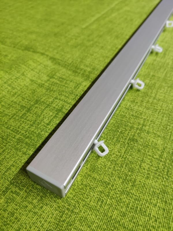 binario per tenda in alluminio sistema a onda a soffitto 7 Binario per Tenda in Alluminio Sistema a Onda a Soffitto - immagine 7