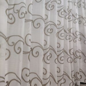 Tenda a Metro effetto lino Tortora