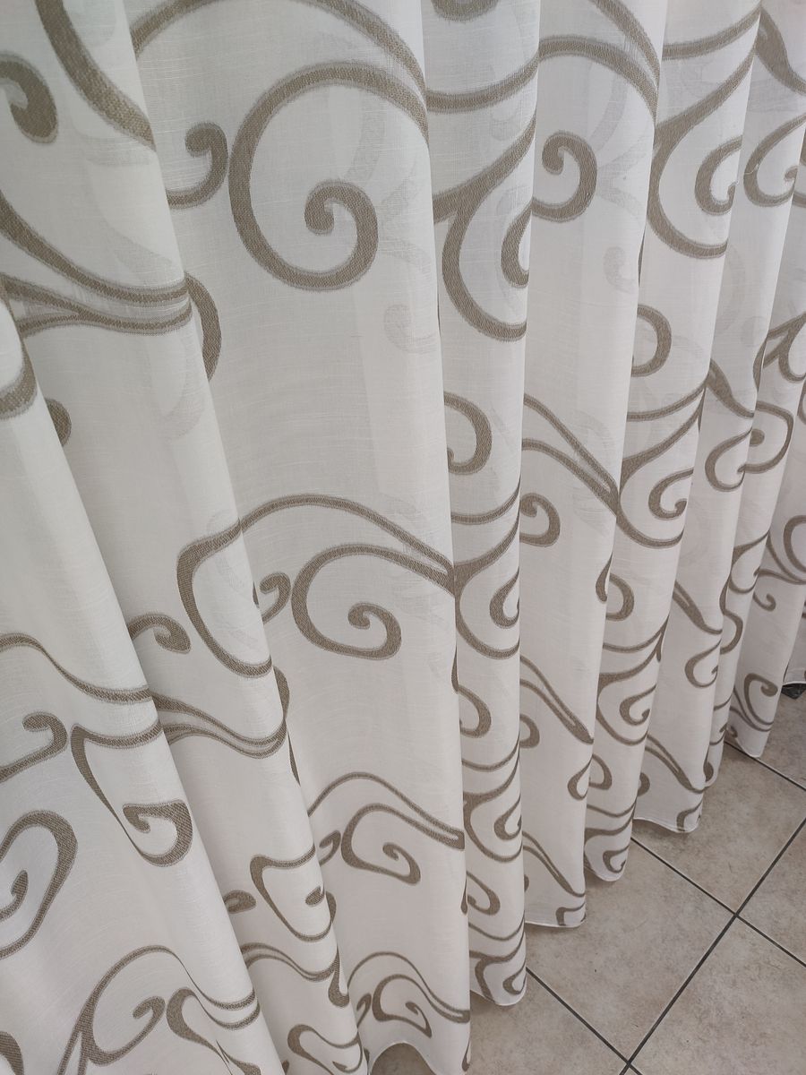 tenda a metro effetto lino tortora 17 Tenda a Metro effetto lino Tortora - immagine 17