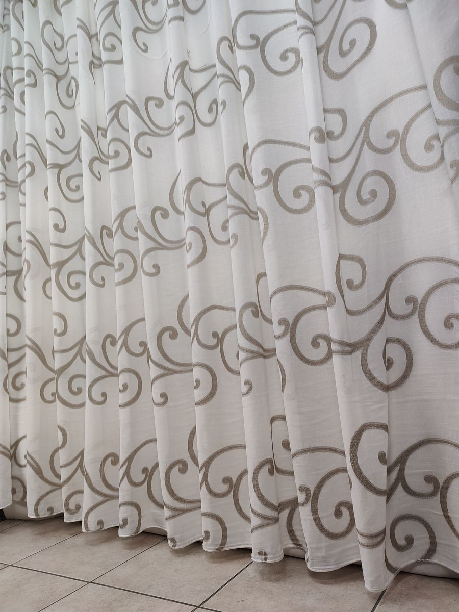 tenda a metro effetto lino tortora 10 Tenda a Metro effetto lino Tortora - immagine 10