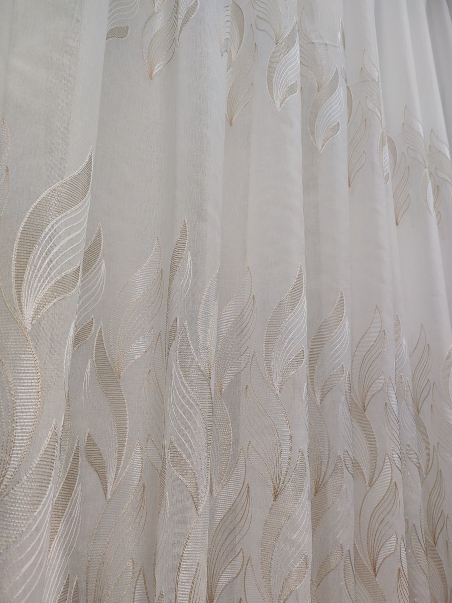 tenda a metro effetto lino oro 1 Tenda a Metro effetto lino Oro