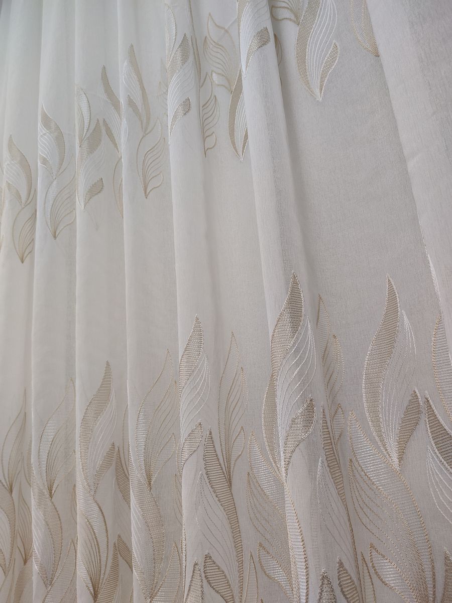 tenda a metro effetto lino oro 8 Tenda a Metro effetto lino Oro - immagine 8