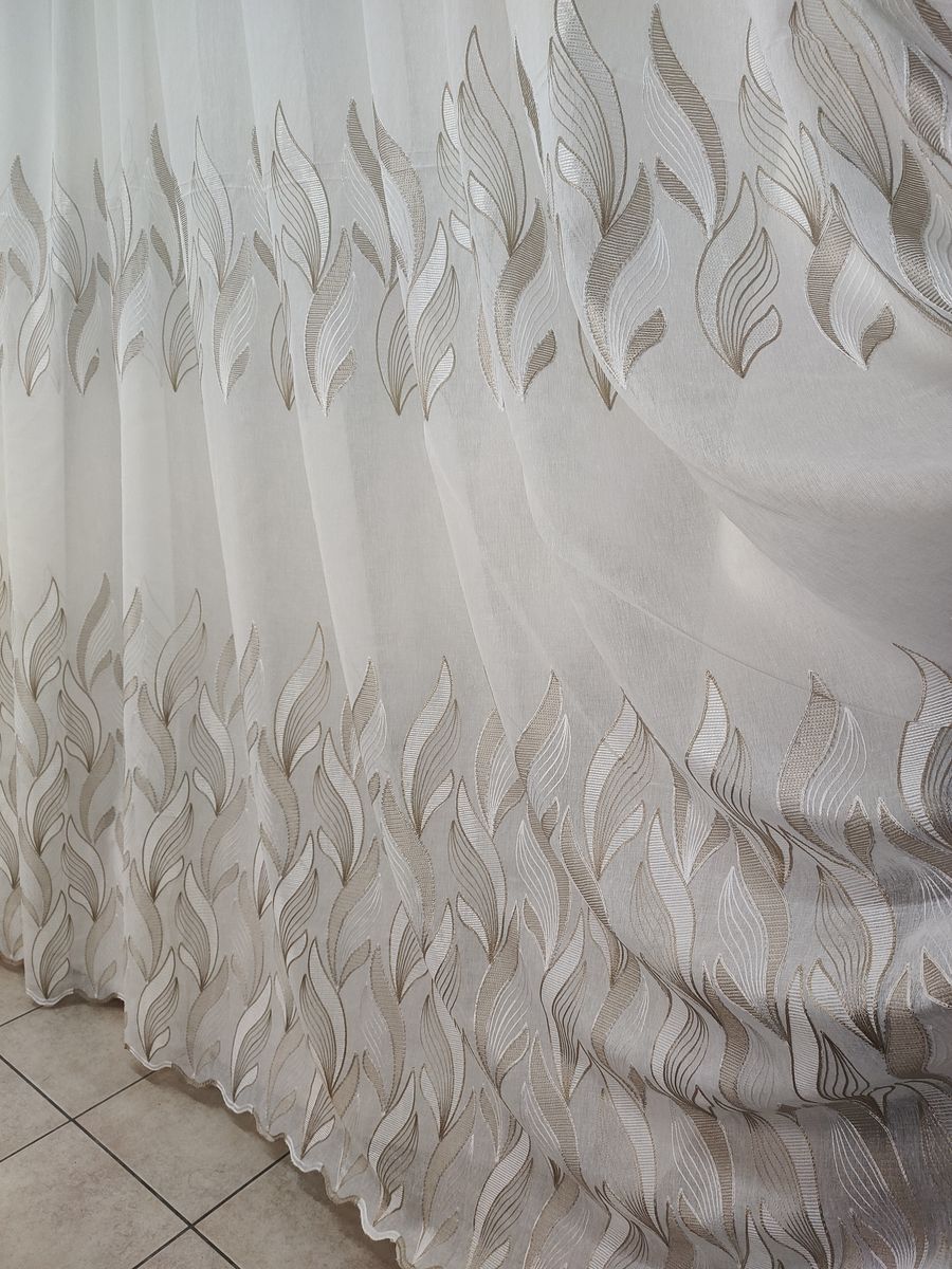 tenda a metro effetto lino tortora 3 Tenda a Metro effetto lino Tortora - immagine 3