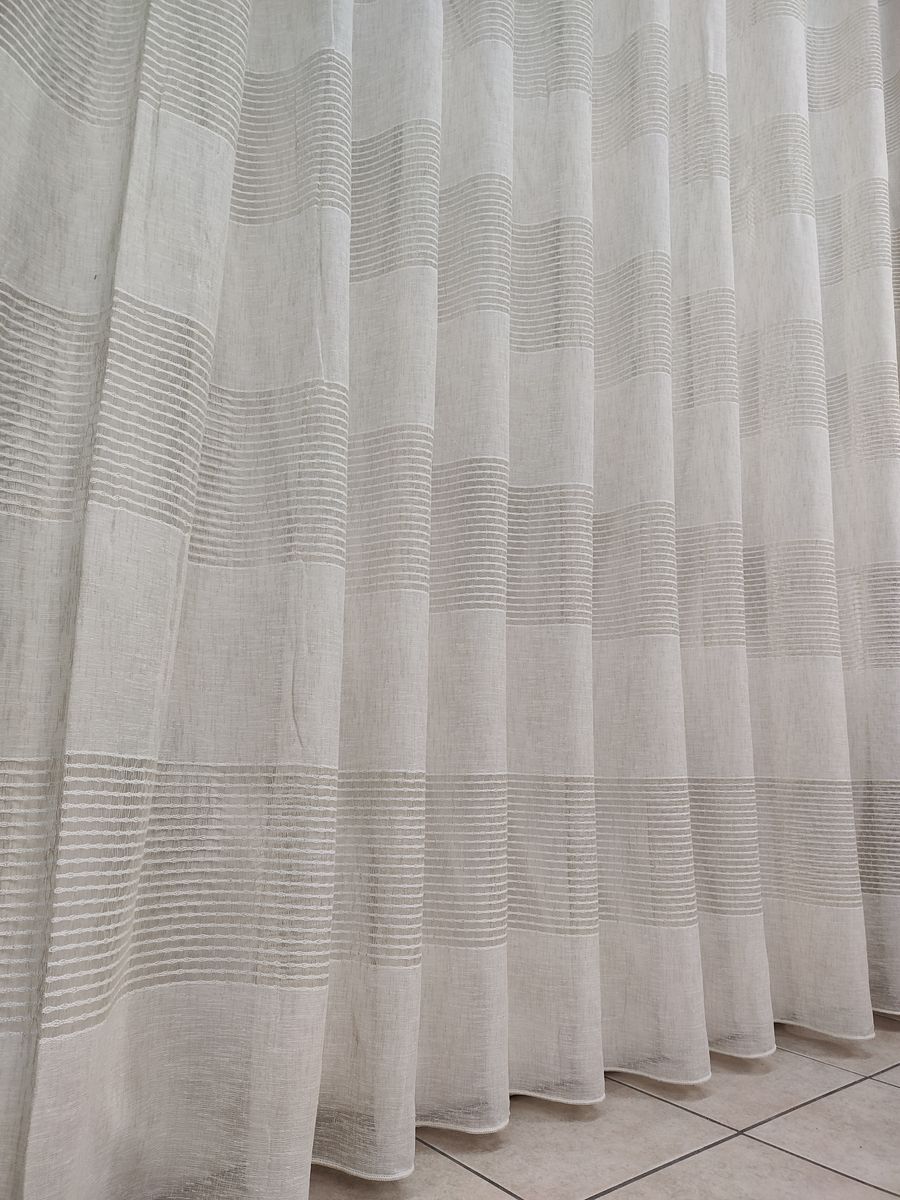 tenda a metro effetto lino tortora 15 Tenda a Metro effetto lino Tortora - immagine 15