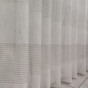 Tenda a Metro effetto lino Tortora