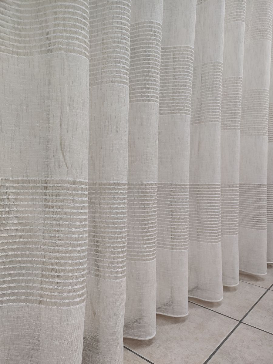 tenda a metro effetto lino tortora 1 Tenda a Metro effetto lino Tortora