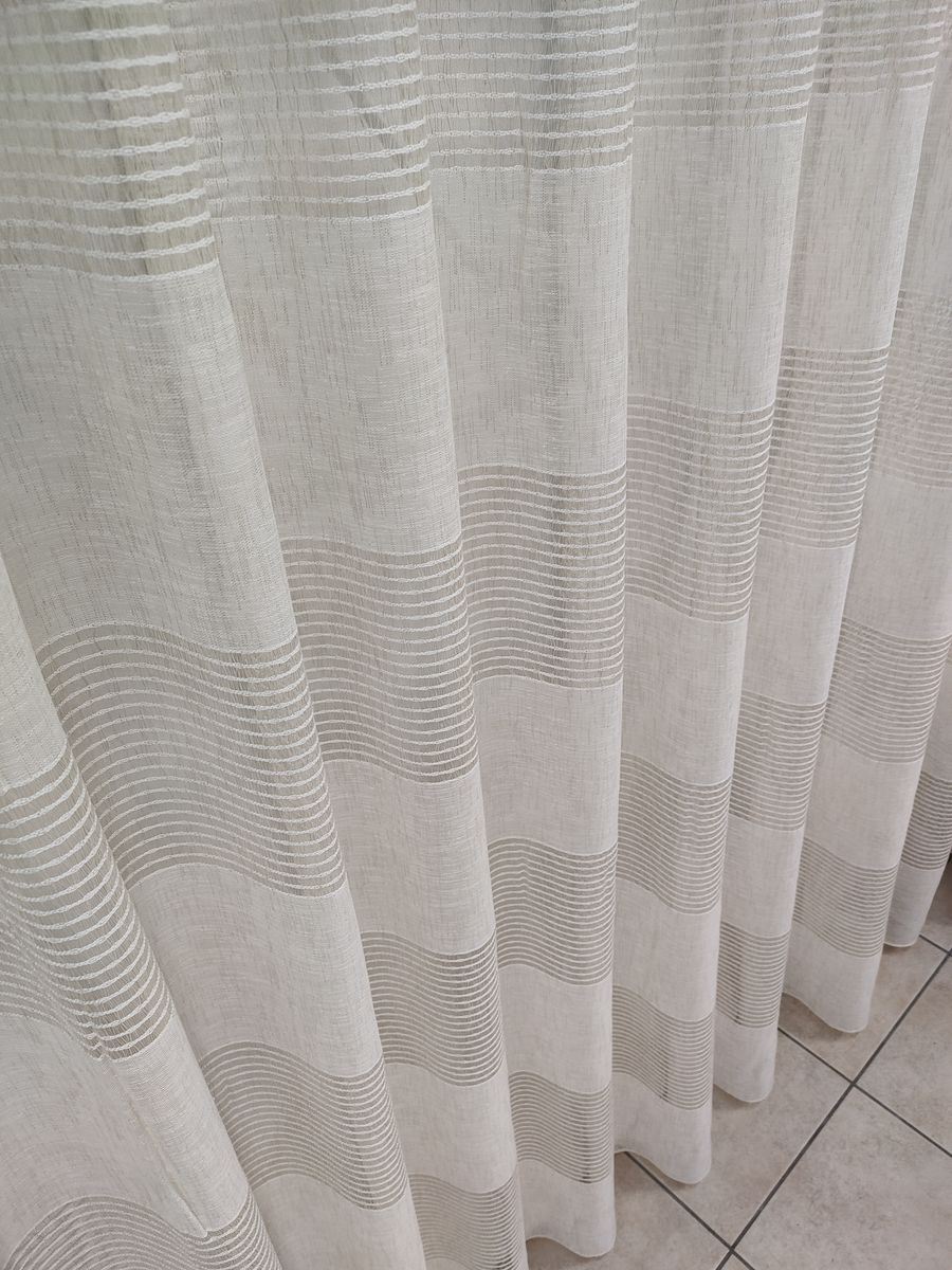 tenda a metro effetto lino tortora 12 Tenda a Metro effetto lino Tortora - immagine 12