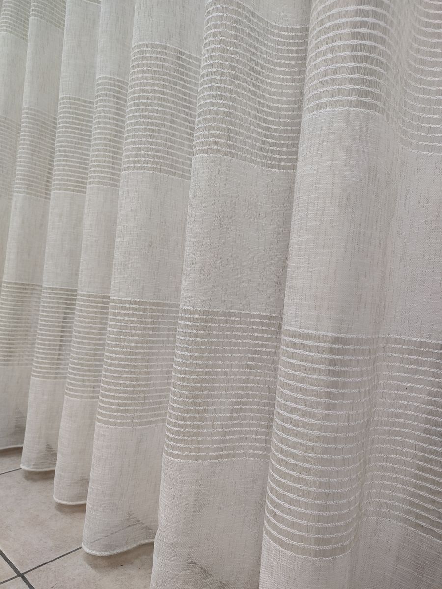 tenda a metro effetto lino tortora 9 Tenda a Metro effetto lino Tortora - immagine 9