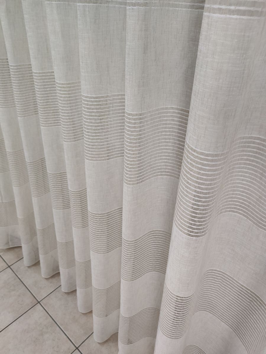 tenda a metro effetto lino tortora 7 Tenda a Metro effetto lino Tortora - immagine 7