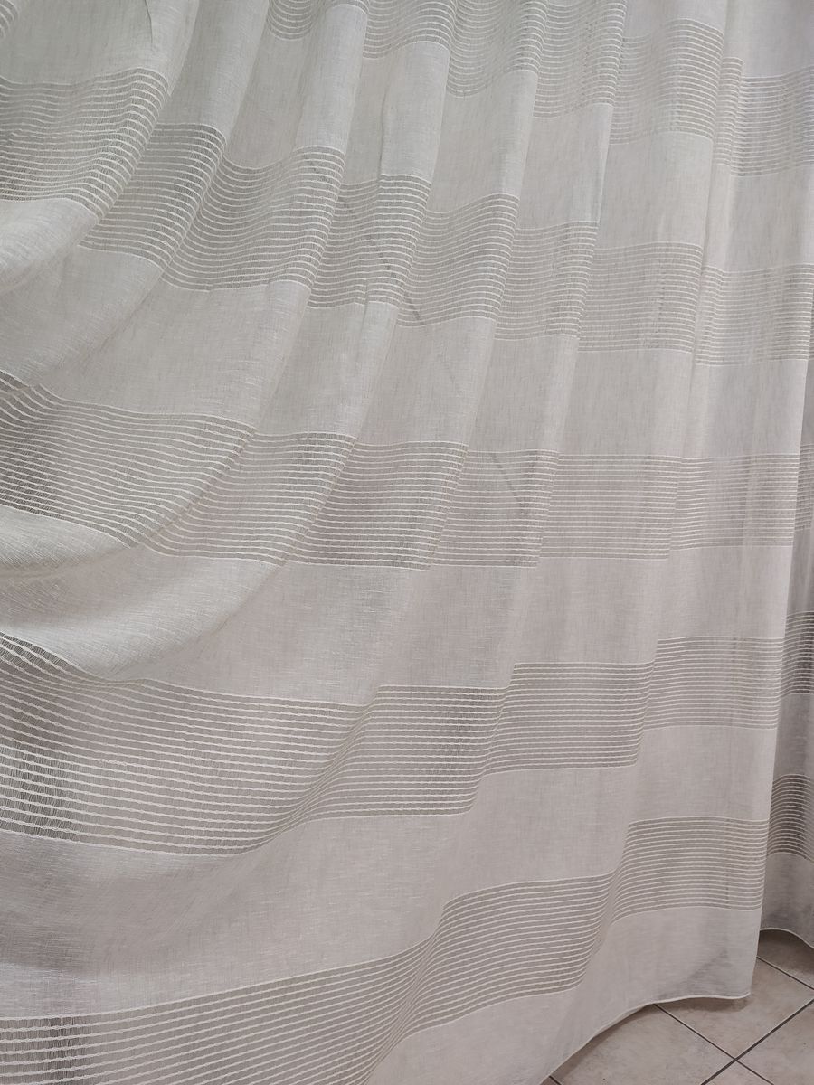 tenda a metro effetto lino tortora 3 Tenda a Metro effetto lino Tortora - immagine 3