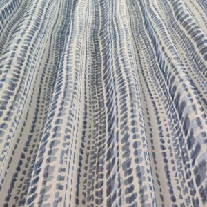 Tenda a Metro effetto lino Blu