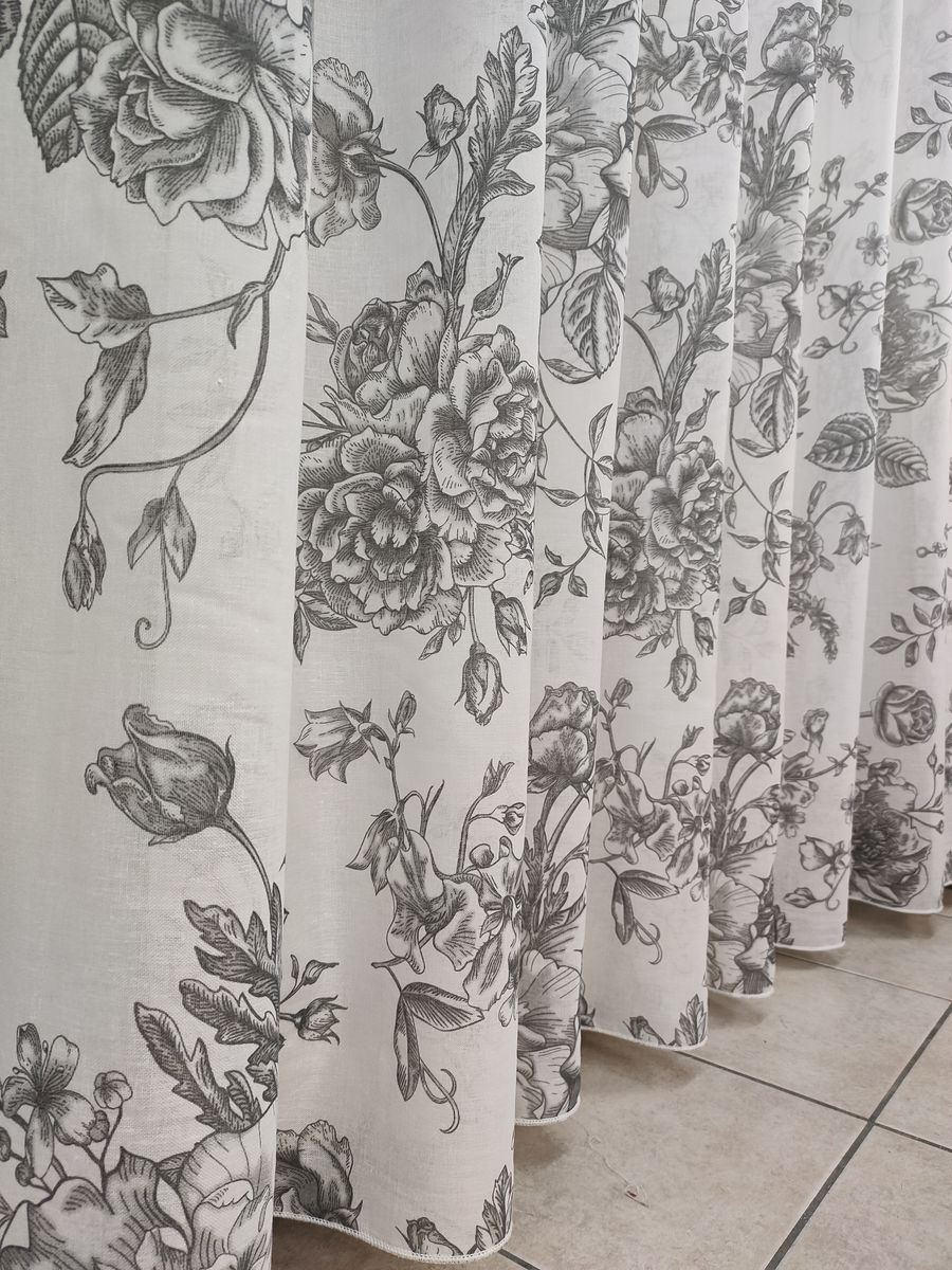 tenda a metro effetto lino grigio h320 15 Tenda a Metro effetto lino Grigio h320 - immagine 15