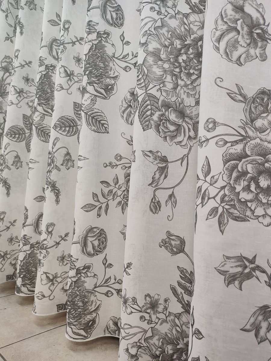 tenda a metro effetto lino grigio h320 9 Tenda a Metro effetto lino Grigio h320 - immagine 9