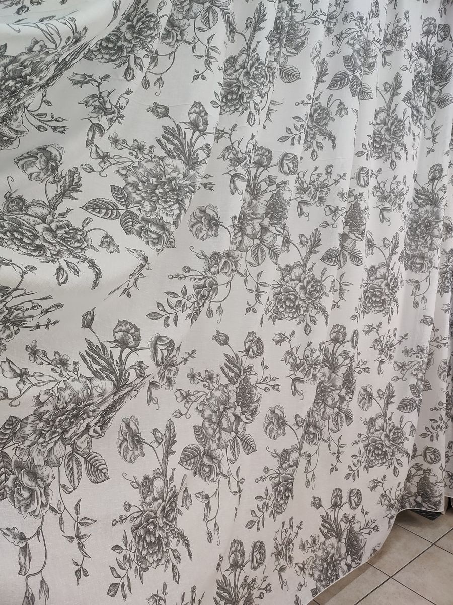 tenda a metro effetto lino grigio h320 3 Tenda a Metro effetto lino Grigio h320 - immagine 3