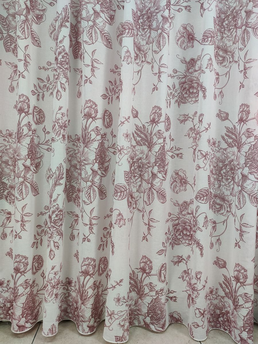 tenda a metro effetto lino rosa h320 8 Tenda a Metro effetto lino Rosa h320 - immagine 8