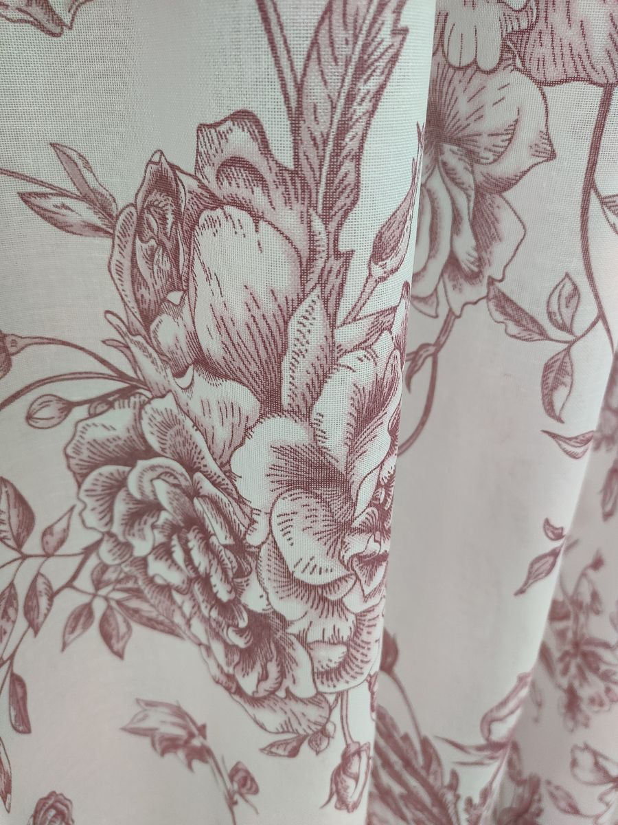 tenda a metro effetto lino rosa h320 2 Tenda a Metro effetto lino Rosa h320 - immagine 2