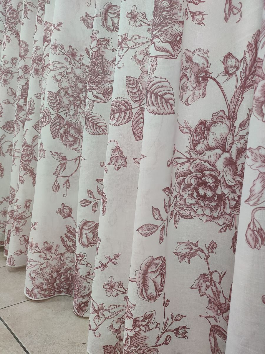 tenda a metro effetto lino rosa h320 11 Tenda a Metro effetto lino Rosa h320 - immagine 11